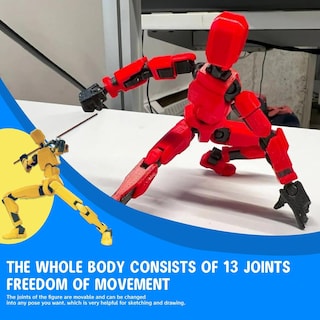 Foto 5 | Foto 5 | Figura de Acción MerryXD Titan 13 Dummy Juguete Impreso en 3D - Venta Internacional