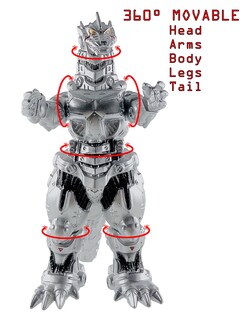 Foto 5 | Foto 5 | Figuras de Acción Twcare Mecha Godzilla Earth Mechagodzilla Kiryu - Venta Internacional