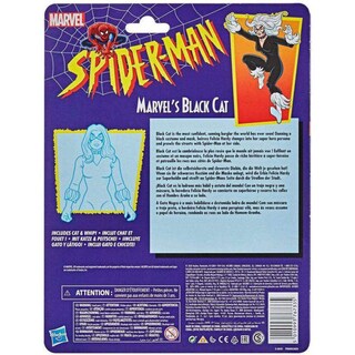 Foto 4 | Foto 4 | Figura de Acción Spider-Man Legends Vintage Black Cat - Venta Internacional