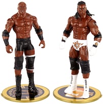 Figuras de Acción Wwe Bobby Lashley Contra King Booker 6 Piezas - Venta Internacional