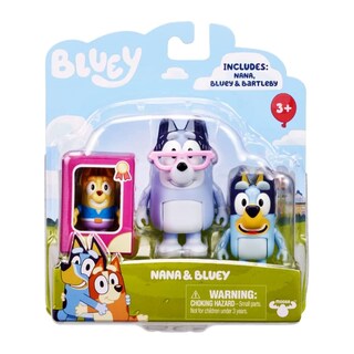 Foto 1 | Foto 1 | Paquete De Figuras Bluey Nana & Bluey Con Bartlebee Christmas - Venta Internacional