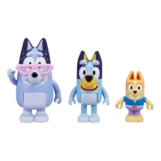 Foto 2 | Foto 2 | Paquete De Figuras Bluey Nana & Bluey Con Bartlebee Christmas - Venta Internacional