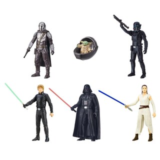 Foto 2 | Foto 2 | Set De 6 Figuras De Acción Con Personajes De Star Wars 15,2 Cm - Venta Internacional.