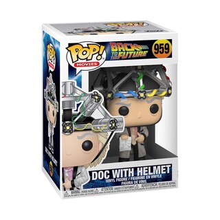 Foto 2 | Foto 2 | Figura de Acción Funko Pop! Película Regreso Al Futuro: Doc con Casco - Venta Internacional