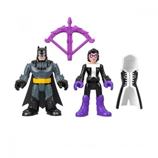 Foto 1 | Foto 1 | DC Super Friends Batman y Huntress Mattel GKJ66 Imaginext