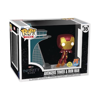 Foto 2 | Foto 2 | Funko Pop! Avengers Tower con Iron Man - Venta Internacional