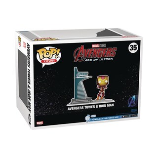 Foto 3 | Foto 3 | Funko Pop! Avengers Tower con Iron Man - Venta Internacional