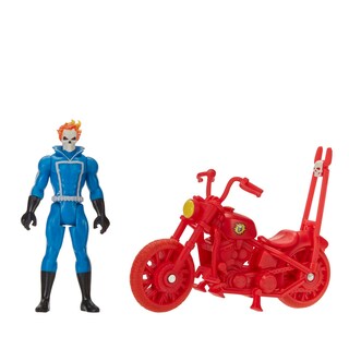 Foto 1 | Foto 1 | Figura de Acción Marvel Legends Retro 375 Ghost Rider con Vehículo - Venta Internacional