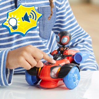 Foto 4 | Foto 4 | Coche de Juguete Spidey y sus Increíbles Amigos Glow Tech - Venta Internacional