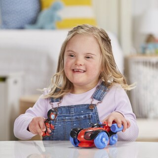 Foto 5 | Foto 5 | Coche de Juguete Spidey y sus Increíbles Amigos Glow Tech - Venta Internacional