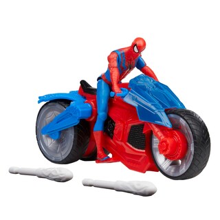 Foto 1 | Foto 1 | Playset Spider-man Web Blast Cycle con Figura de Acción de 4 Pulgadas - Venta Internacional