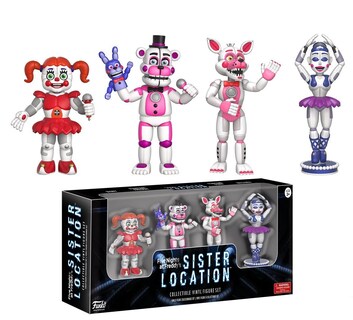 Foto 1 | Foto 1 | Figura de Acción Funko Five Nights At Freddy's Sister Location Set 1 - Venta Internacional