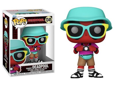 Foto 2 | Foto 2 | Figura De Vinilo Pop Marvel Deadpool Parody Tourist Deadpool - Venta Internacional.