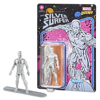 Foto 2 | Foto 2 | Figura De Acción Marvel Hasbro Legends Series Silver Surfer 9 Cm - Venta Internacional.