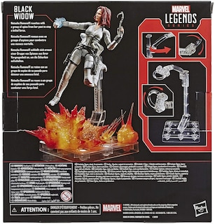 Foto 4 | Foto 4 | Figura De Acción Marvel Hasbro Legends Series Black Widow 15 Cm - Venta Internacional.