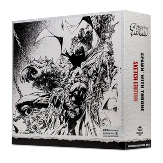 Foto 5 | Foto 5 | Set De Figuras De Acción Mcfarlane Toys Spawn W/ Throne Sketch Sdcc 2023 - Venta Internacional.