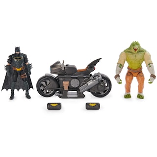 Foto 1 | Foto 1 | Batciclo Batman Transforming De Toy Dc Comics Con Killer Croc, 10 Cm - Venta Internacional.