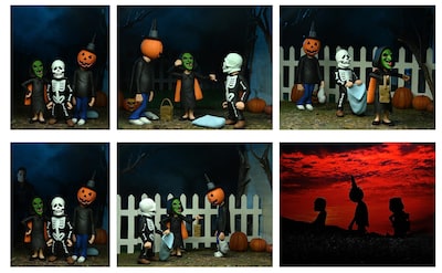 Foto 3 | Foto 3 | Figura De Acción Neca Halloween 3 Toony Terrors Trick Or Treaters - Venta Internacional.
