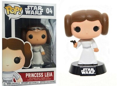 Foto 2 | Foto 2 | Figura De Acción Funko Pop Star Wars Princess Leia De 9,5 Cm Con Caja - Venta Internacional.