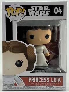Foto 3 | Foto 3 | Figura De Acción Funko Pop Star Wars Princess Leia De 9,5 Cm Con Caja - Venta Internacional.