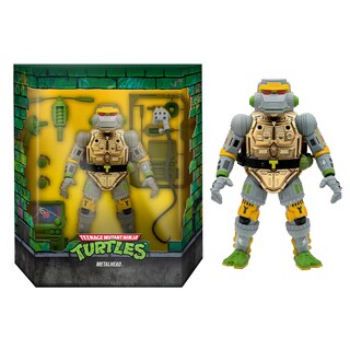 Foto 1 | Foto 1 | Figura De Acción Super7 Ultimates! Teenage Mutant Ninja Turtles Metalhead, 18 Cm - Venta Internacional.