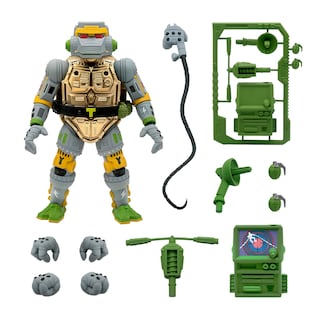 Foto 2 | Foto 2 | Figura De Acción Super7 Ultimates! Teenage Mutant Ninja Turtles Metalhead, 18 Cm - Venta Internacional.