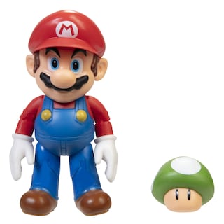 Foto 1 | Foto 1 | Figura De Acción Super Mario De 10 Cm Con 1 Accesorio De Forma De Hongo - Venta Internacional.