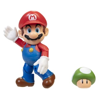 Foto 2 | Foto 2 | Figura De Acción Super Mario De 10 Cm Con 1 Accesorio De Forma De Hongo - Venta Internacional.