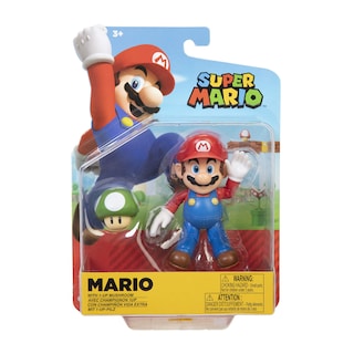 Foto 6 | Foto 6 | Figura De Acción Super Mario De 10 Cm Con 1 Accesorio De Forma De Hongo - Venta Internacional.