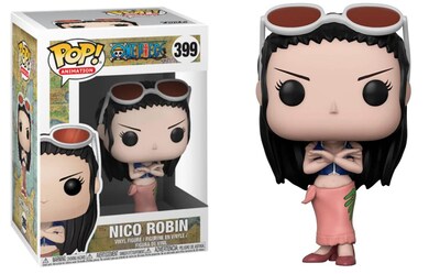 Foto 3 | Foto 3 | Figura de Vinilo Funko Pop One Piece Nico Robin con Protector - Venta Internacional