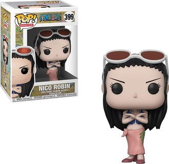 Foto 7 | Foto 7 | Figura de Vinilo Funko Pop One Piece Nico Robin con Protector - Venta Internacional