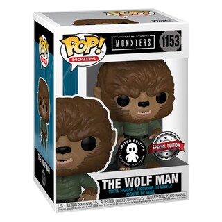 Foto 2 | Foto 2 | Figura De Acción Funko Pop Universal Monsters The Wolf Man 1941 - Venta Internacional.
