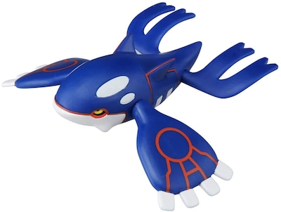 Foto 1 | Foto 1 | Figura Pokémon Kyogre Ml-04 De La Colección Pokémon Monster De 10 Cm - Venta Internacional.