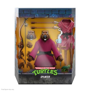 Foto 3 | Foto 3 | Figura De Acción Super7 Tmnt Ultimates Wave 1 Splinter V2 - Venta Internacional.