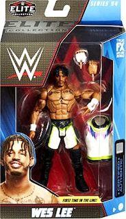 Foto 6 | Foto 6 | Figura De Acción Wwe Wes Lee Elite Collection 15 Cm Con Accesorios - Venta Internacional.