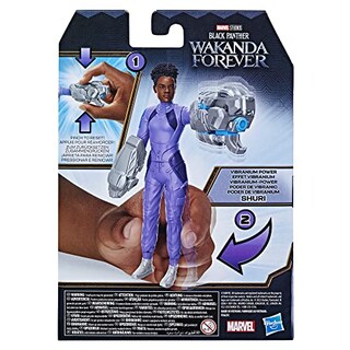 Foto 5 | Foto 5 | Figura De Acción Marvel Studios Black Panther Wakanda Shuri - Venta Internacional.
