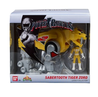 Foto 5 | Foto 5 | Figura De Acción Power Rangers Mighty Morphin Sabertooth Tiger Zord - Venta Internacional.