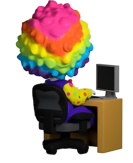 Foto 6 | Foto 6 | Figura De Vinilo Youtooz Meme Collection Clown Meme, 10 Cm - Venta Internacional.