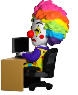 Foto 7 | Foto 7 | Figura De Vinilo Youtooz Meme Collection Clown Meme, 10 Cm - Venta Internacional.