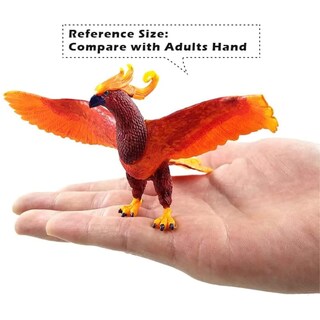 Foto 4 | Foto 4 | Figura De Fénix, Realista, Plástico, Pájaro De Fuego, Criatu - Venta Internacional.