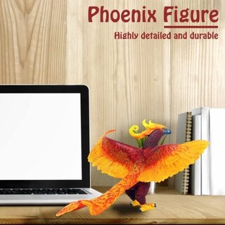 Foto 7 | Foto 7 | Figura De Fénix, Realista, Plástico, Pájaro De Fuego, Criatu - Venta Internacional.