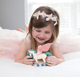 Foto 2 | Foto 2 | Figura De Juguete Schleich Bayala Flower Pegasus Unicorn (más De 5 Años) - Venta Internacional.