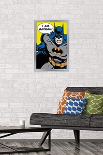 Foto 2 | Foto 2 | Póster De Pared Trends International Dc Comics Batman Enmarcado - Venta Internacional.