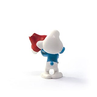 Foto 3 | Foto 3 | Figura De Juguete Schleich Smurf Con Seta Para Niños - Venta Internacional.
