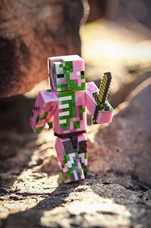 Foto 4 | Foto 4 | Figura De Acción Minecraft Zombie Pigman De 7 Cm De Altura - Serie 3 - Venta Internacional.