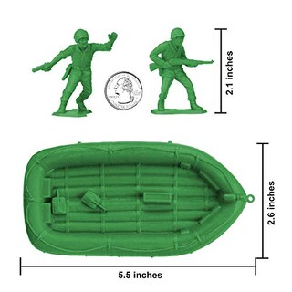 Foto 3 | Foto 3 | Bmc Marx - Figuras De Soldados Estadounidenses (31 Unidades), Color Verde - Venta Internacional.