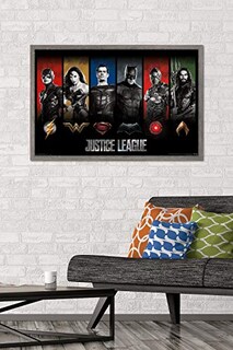 Foto 2 | Foto 2 | Póster De Pared Trends International, Película De Dc Comics, Justice Lea - Venta Internacional.