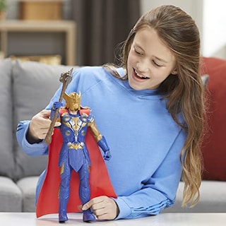 Foto 7 | Foto 7 | Figura De Acción Thor Love And Thunder Thor Toy De Marvel Studios - Venta Internacional.