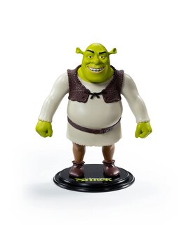 Foto 2 | Foto 2 | Figura Coleccionable Bendyfigs Shrek De 15 Cm De Altura Con Soporte - Venta Internacional.