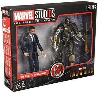 Foto 2 | Foto 2 | Figuras De Acción Las Leyendas De Marvel Studios Tony Stark Y Iron Man - Venta Internacional.